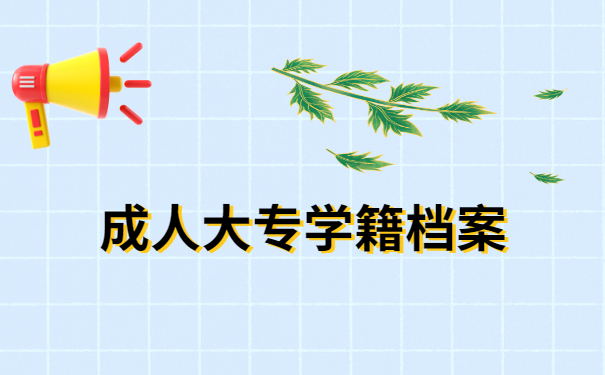 学籍档案