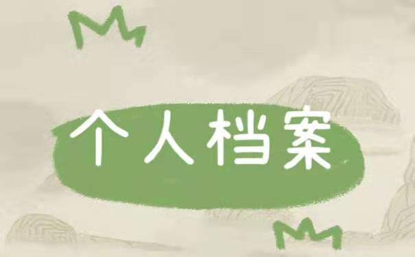 个人档案