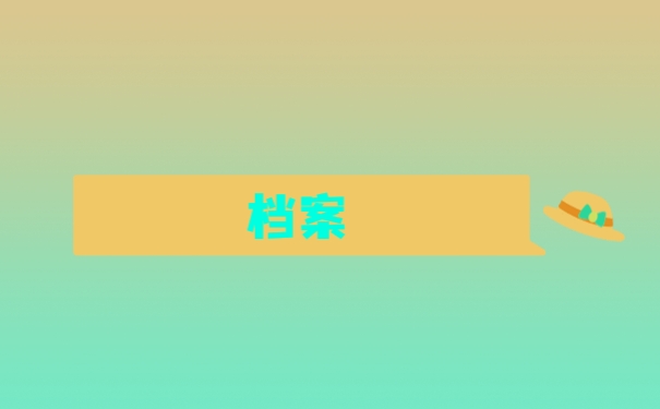 档案