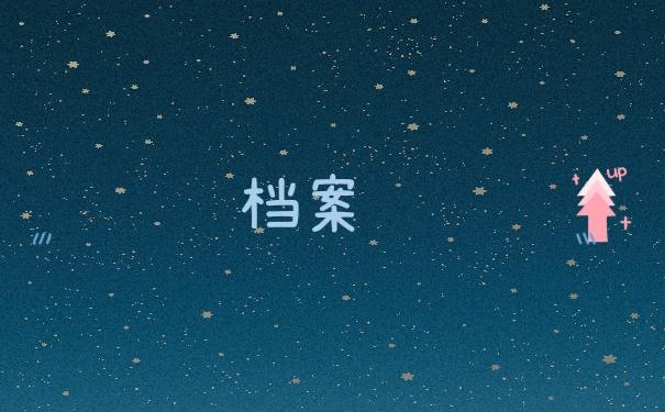 档案