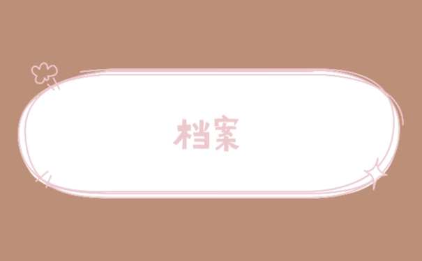 档案