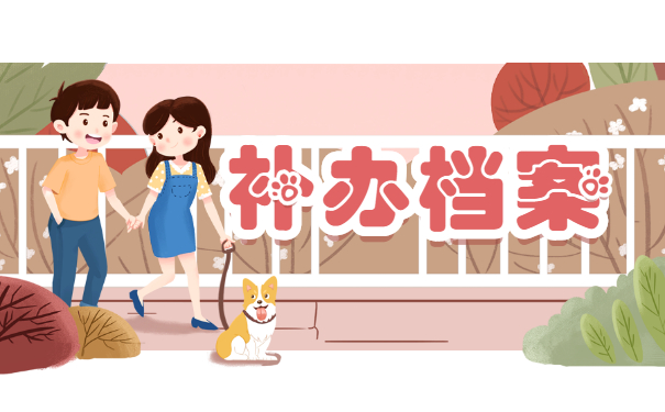 补办档案