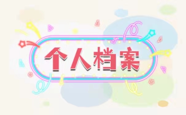 个人档案