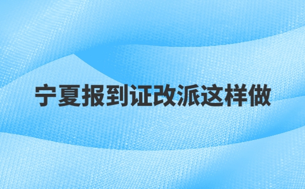 报到证改派