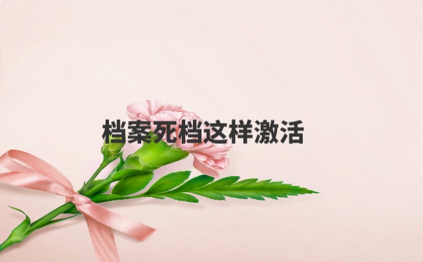 个人档案