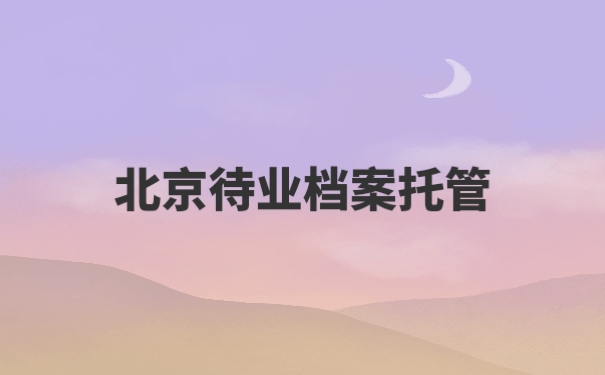 个人档案