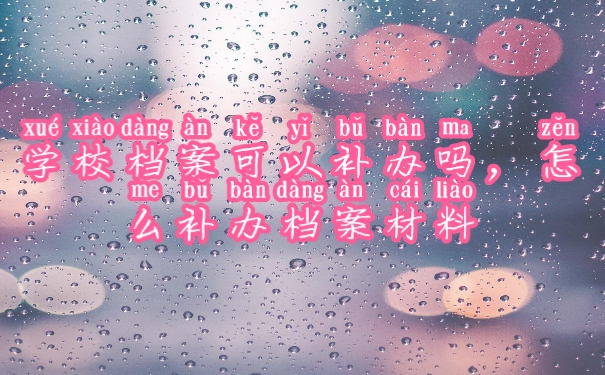 档案