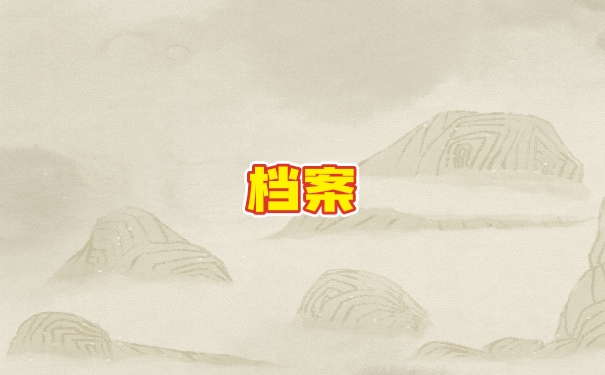 档案