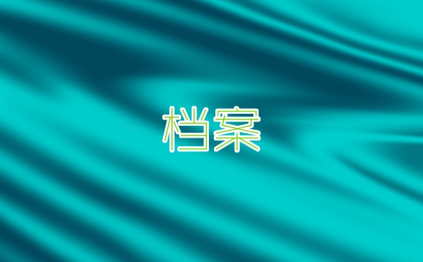 档案