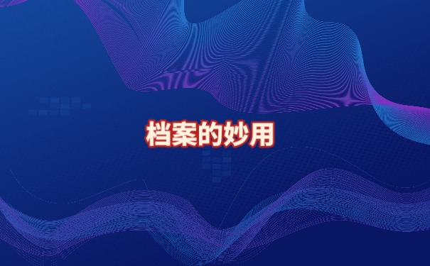 个人档案