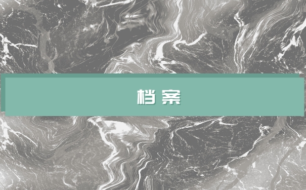 档案