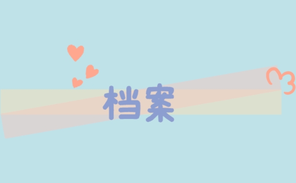 档案