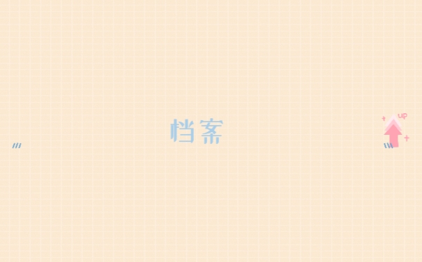 档案