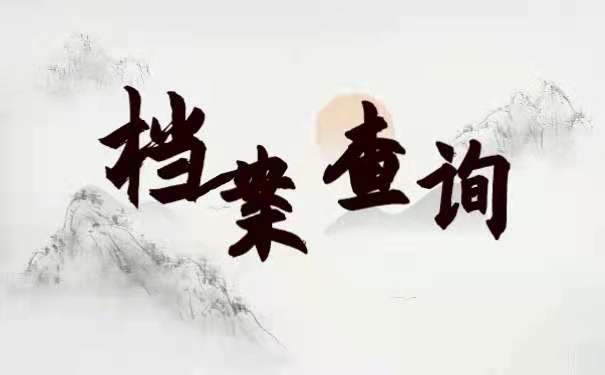档案查询