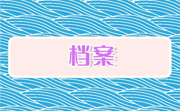 档案