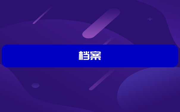 档案