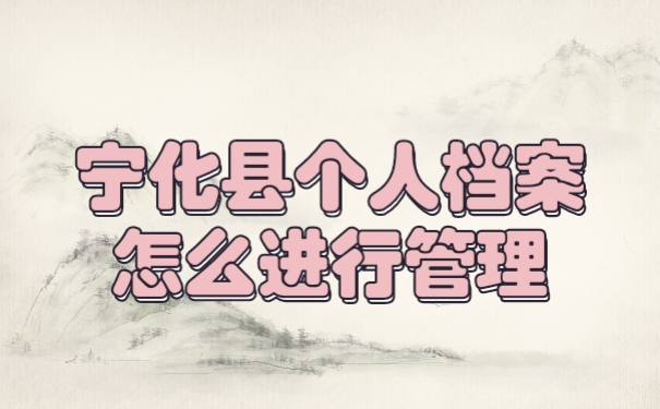 档案