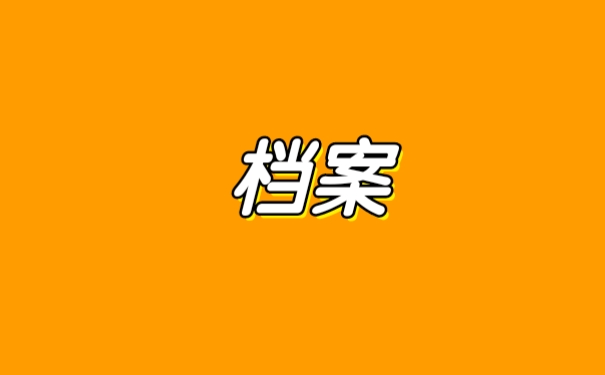 档案