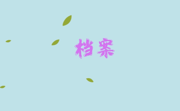 档案