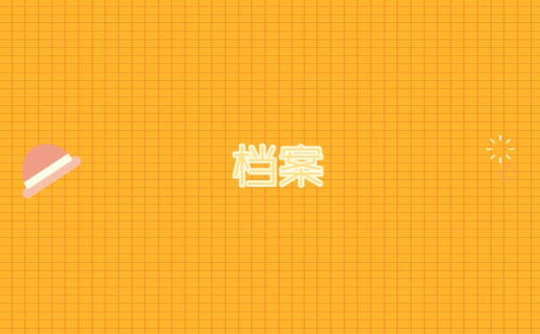 档案