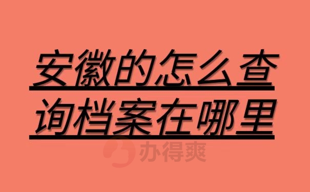 档案查询