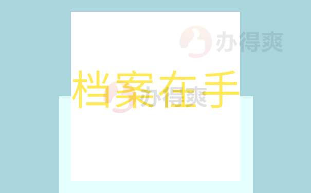 档案在手