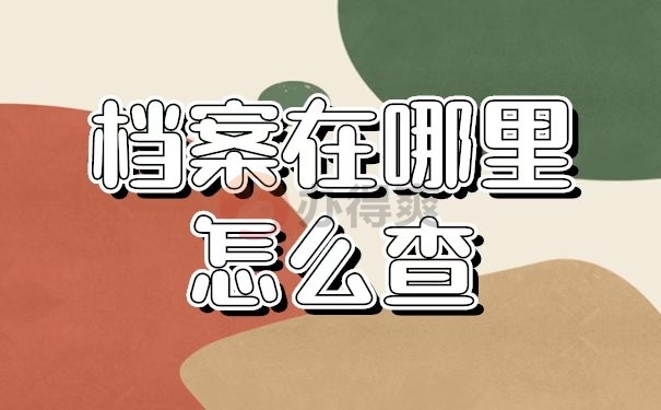 档案查询
