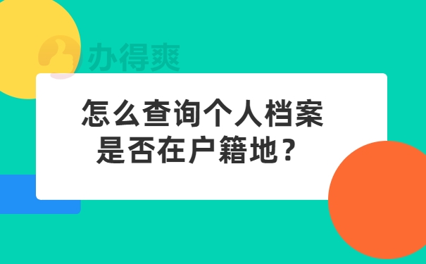档案查询