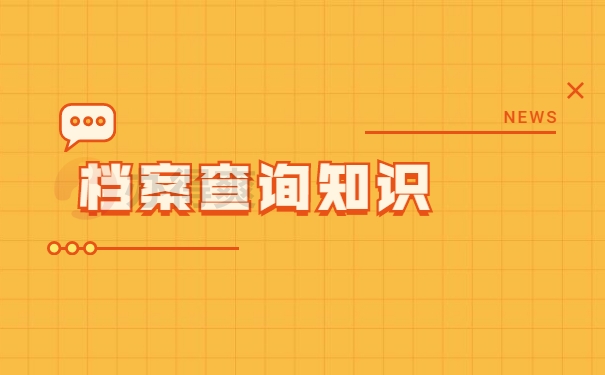 档案查询