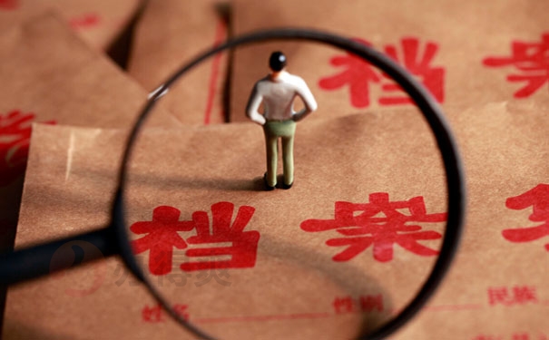 个人档案处理情况