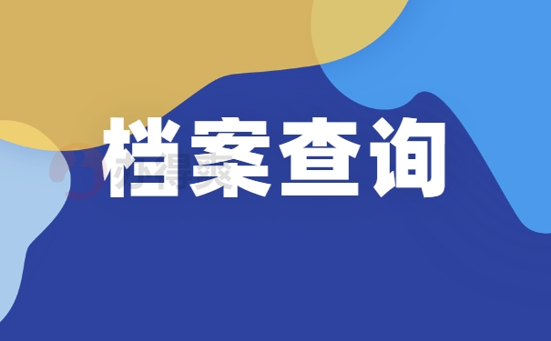 档案查询