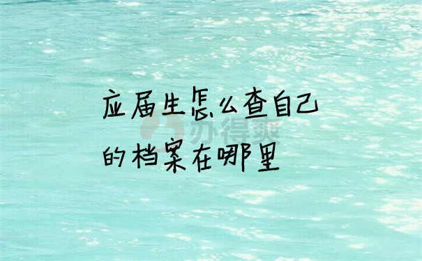 档案问题