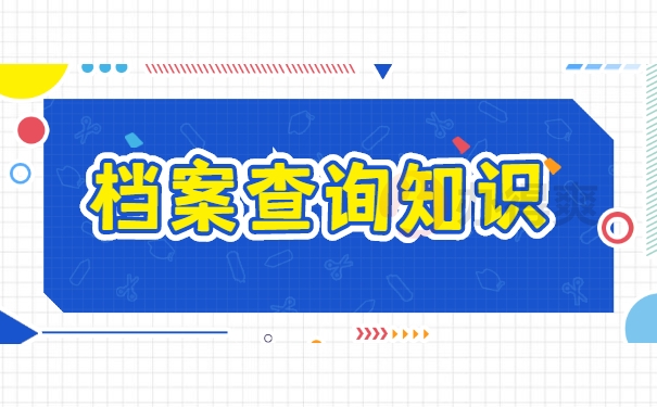 档案查询