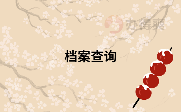 档案查询