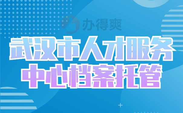 武汉市人才服务中心档案托管