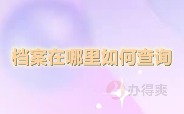 档案查询