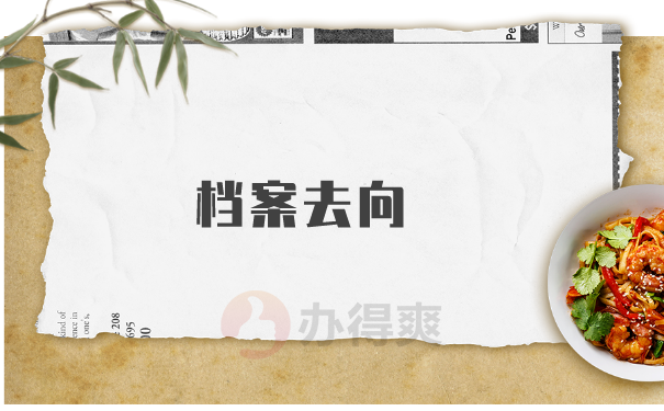 档案去向