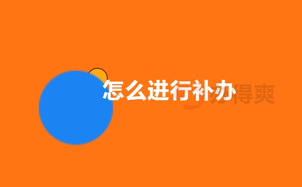 怎么进行补办