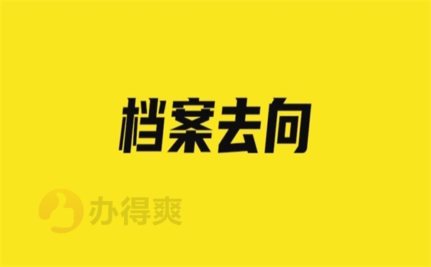 档案去向